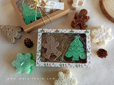 gift box natal velas artesanais