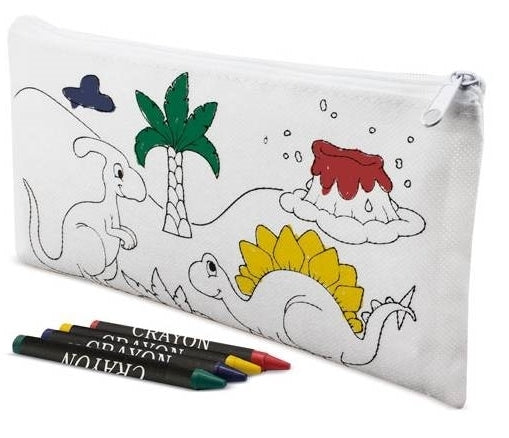 Bolsa para pintar dinossauros