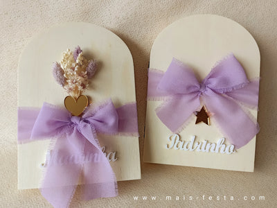 Moldura madeira padrinhos