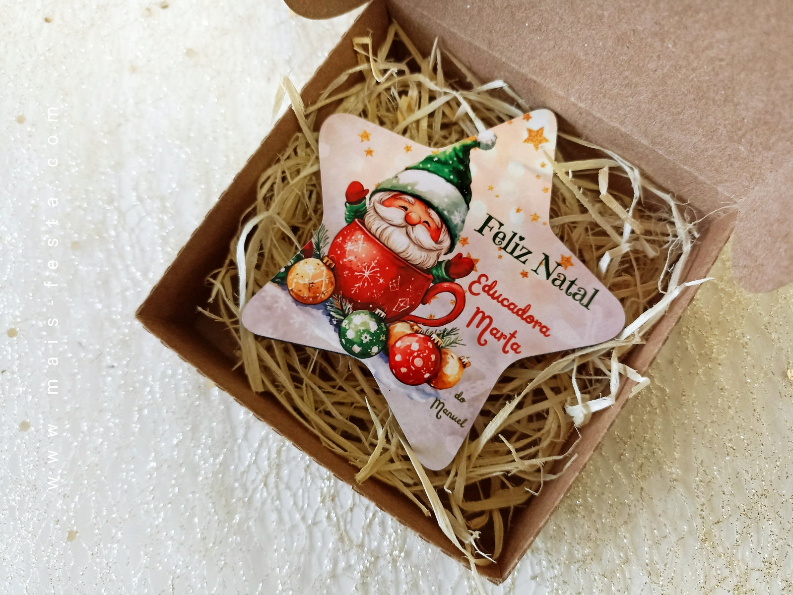 Iman Estrela Gnomo de Natal