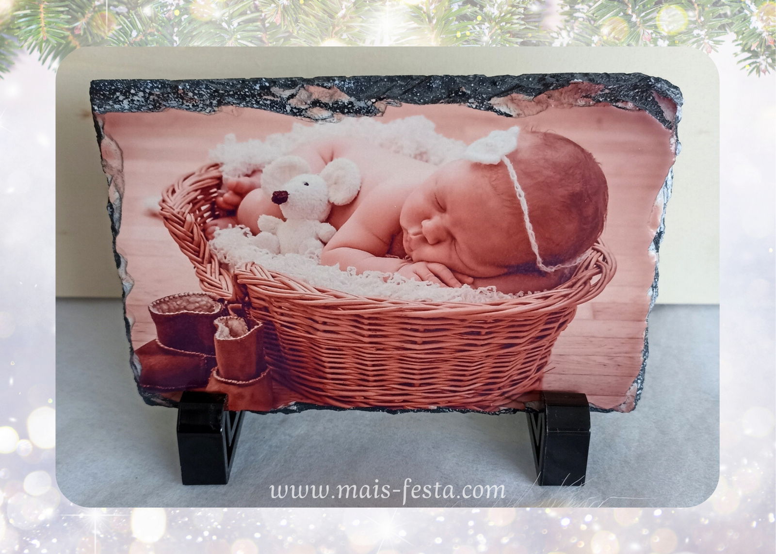 Pedra com Foto 10x15