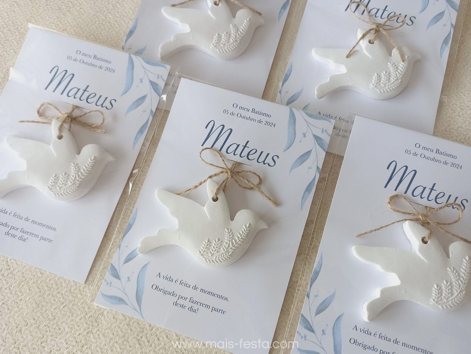 Pombinha em gesso perfumado