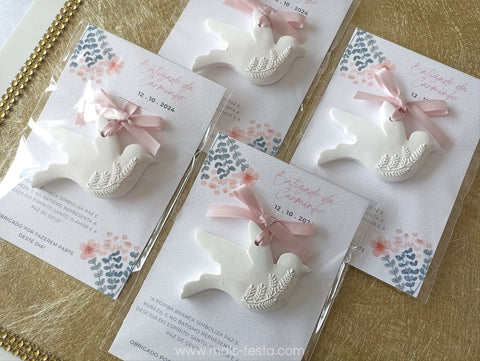 Pombinha em gesso perfumado
