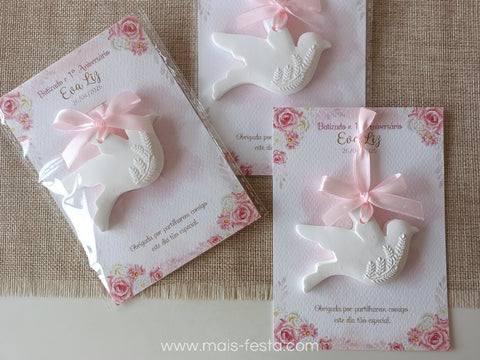 Pombinha em gesso perfumado