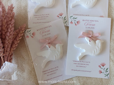 Pombinha em gesso perfumado