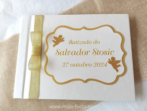 Livro de mensagens Batizado