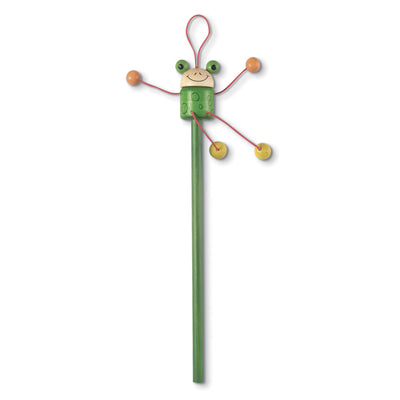 Lápis com boneco