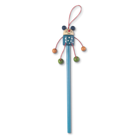 Lápis com boneco