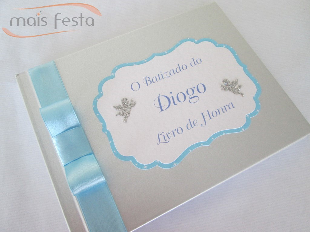 Livro de mensagens Batizado