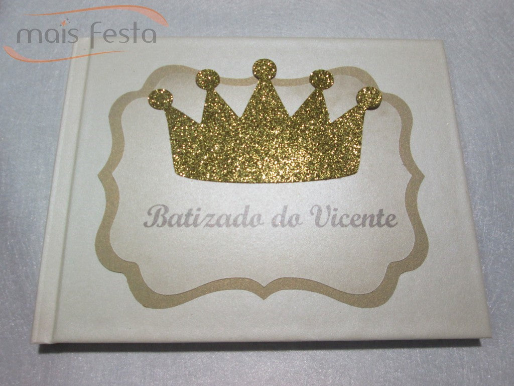 Livro de mensagens Batizado