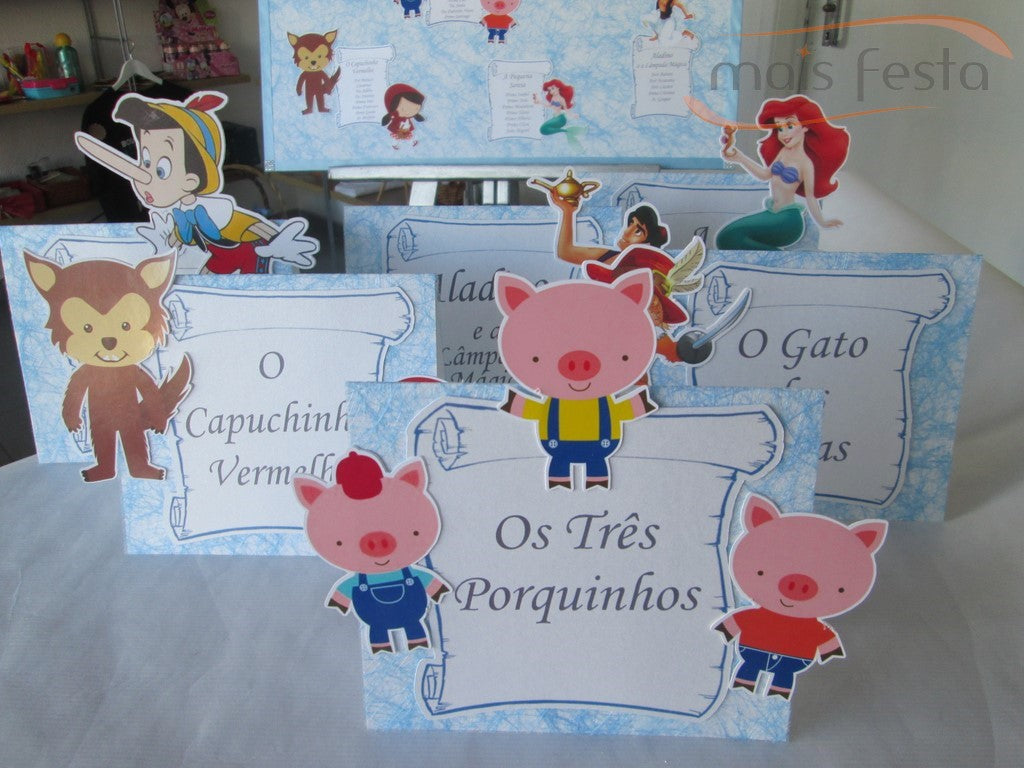 Marcador com Bonecos