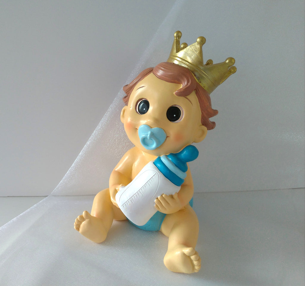 boneco coroa mealheiro